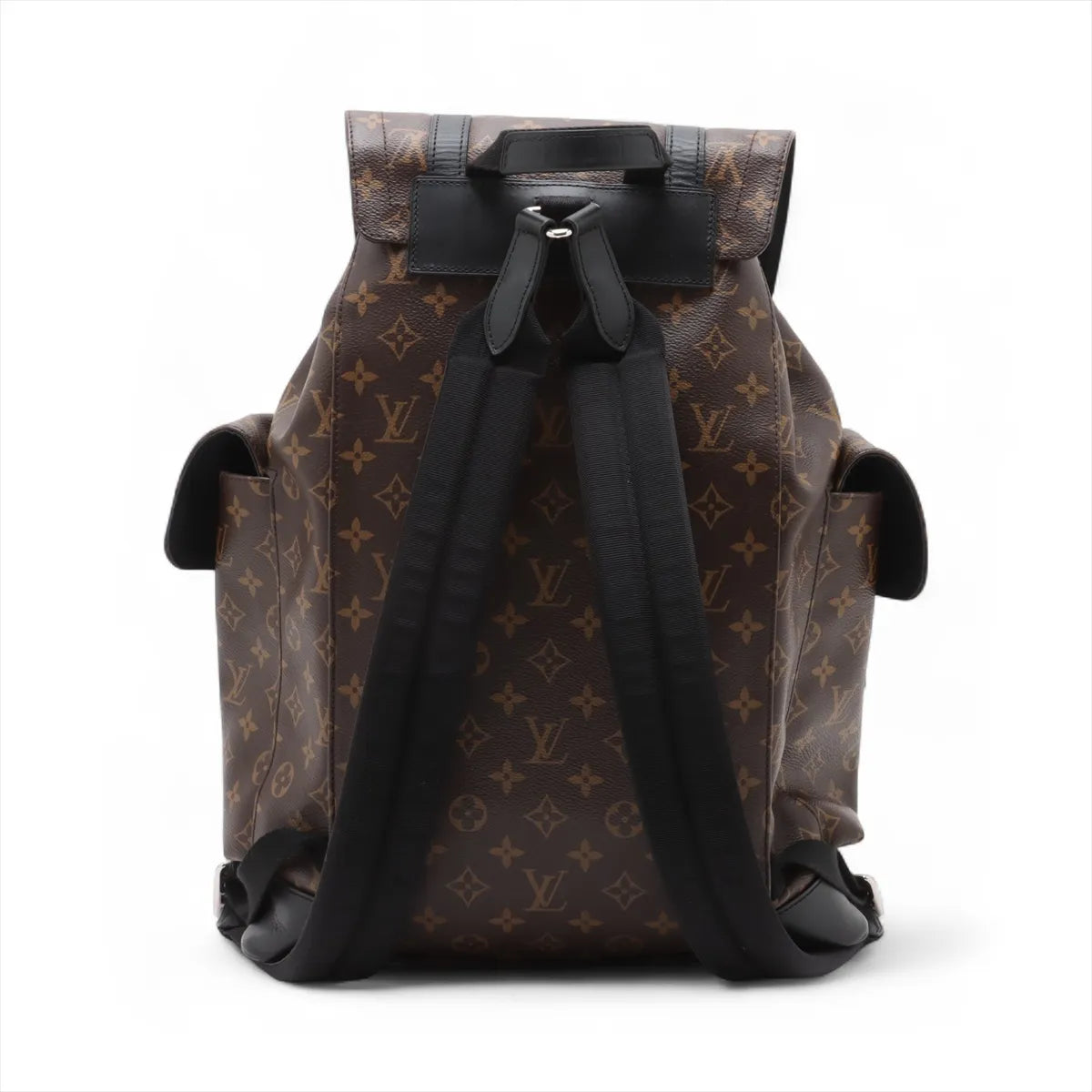 Louis Vuitton Monogram Macassar Christopher Backpack MM
