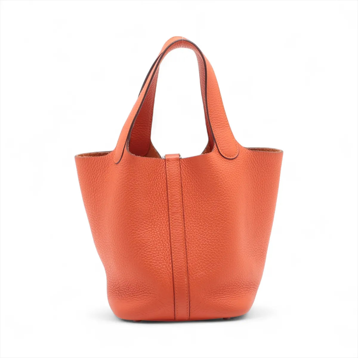 Hermes Picotin Lock 18 PM Taurillon Clemence Orange