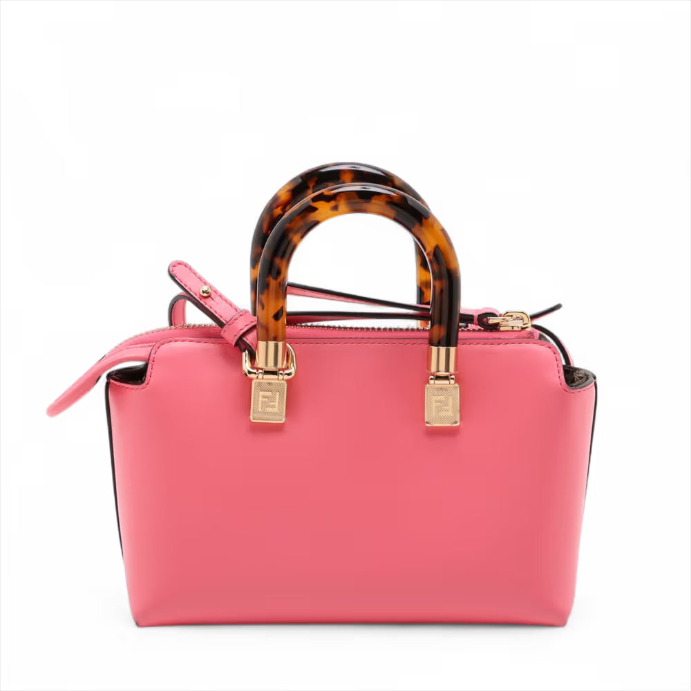 Fendi By The Way Mini Leather Two-Way Handbag Pink
