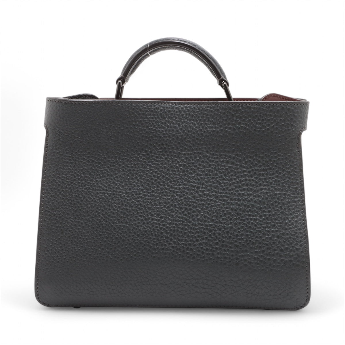 Fendi Peekaboo ISeeU Small Leather Two-Way Handbag Black * PREORDER *