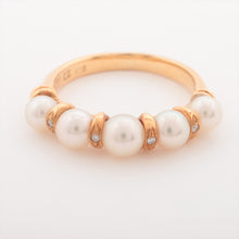 Load image into Gallery viewer, Nina Ricci Pearl Diamond Ring