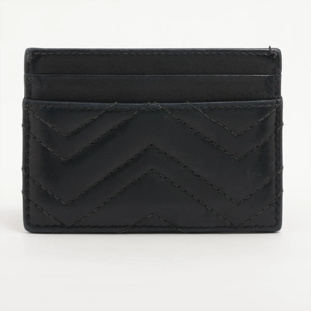 Gucci GG Marmont Leather Card Case Black