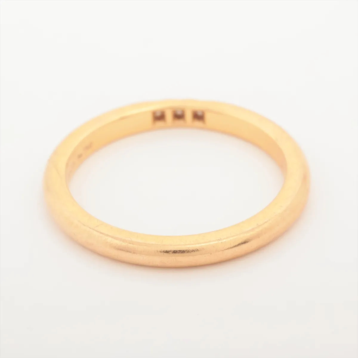 Tiffany & Co. Classic Band Diamond Ring Gold