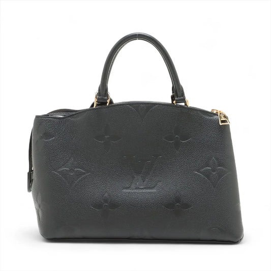 Louis Vuitton Monogram Empreinte Petit Palais PM Black
