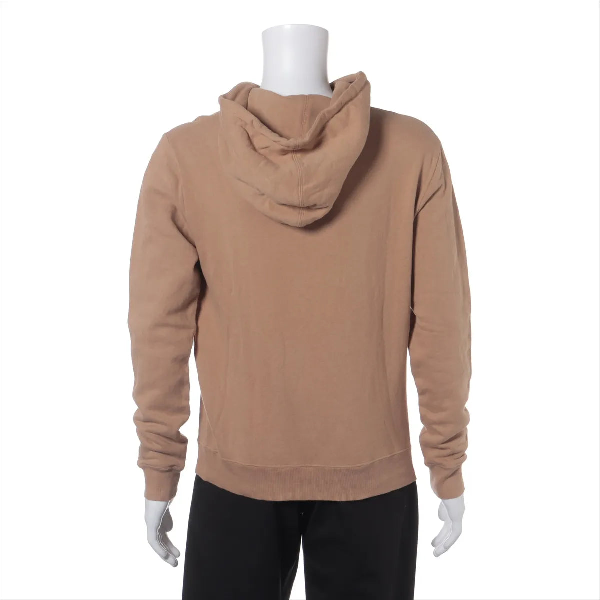 Yves Saint Laurent Paris Cotton Hoodie Brown