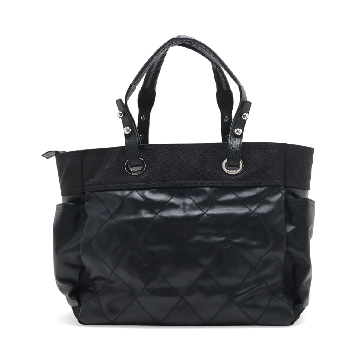 Chanel Paris Biarritz GM Tote Bag Black