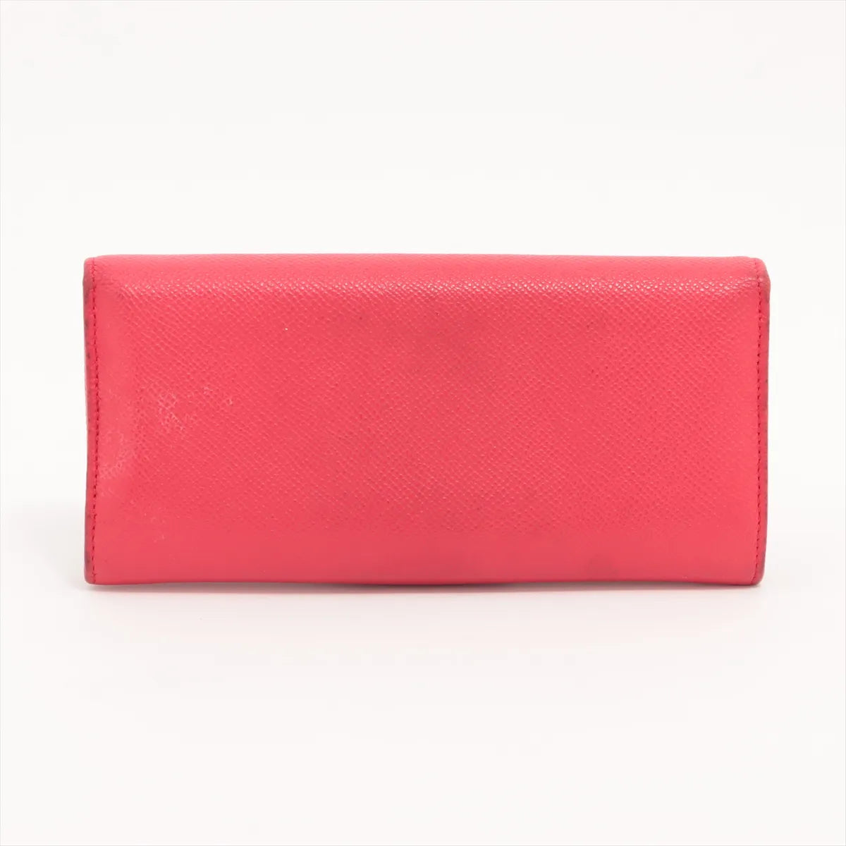 Bvlgari Bvlgari Bvlgari Leather Long Wallet Red