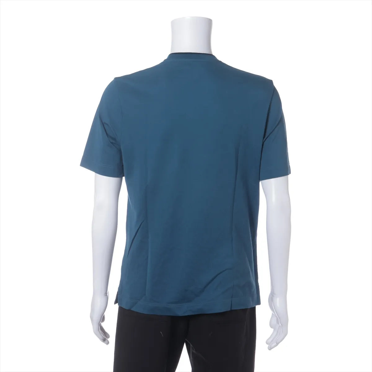 Hermes Pocket Cotton T-shirt Navy Blue