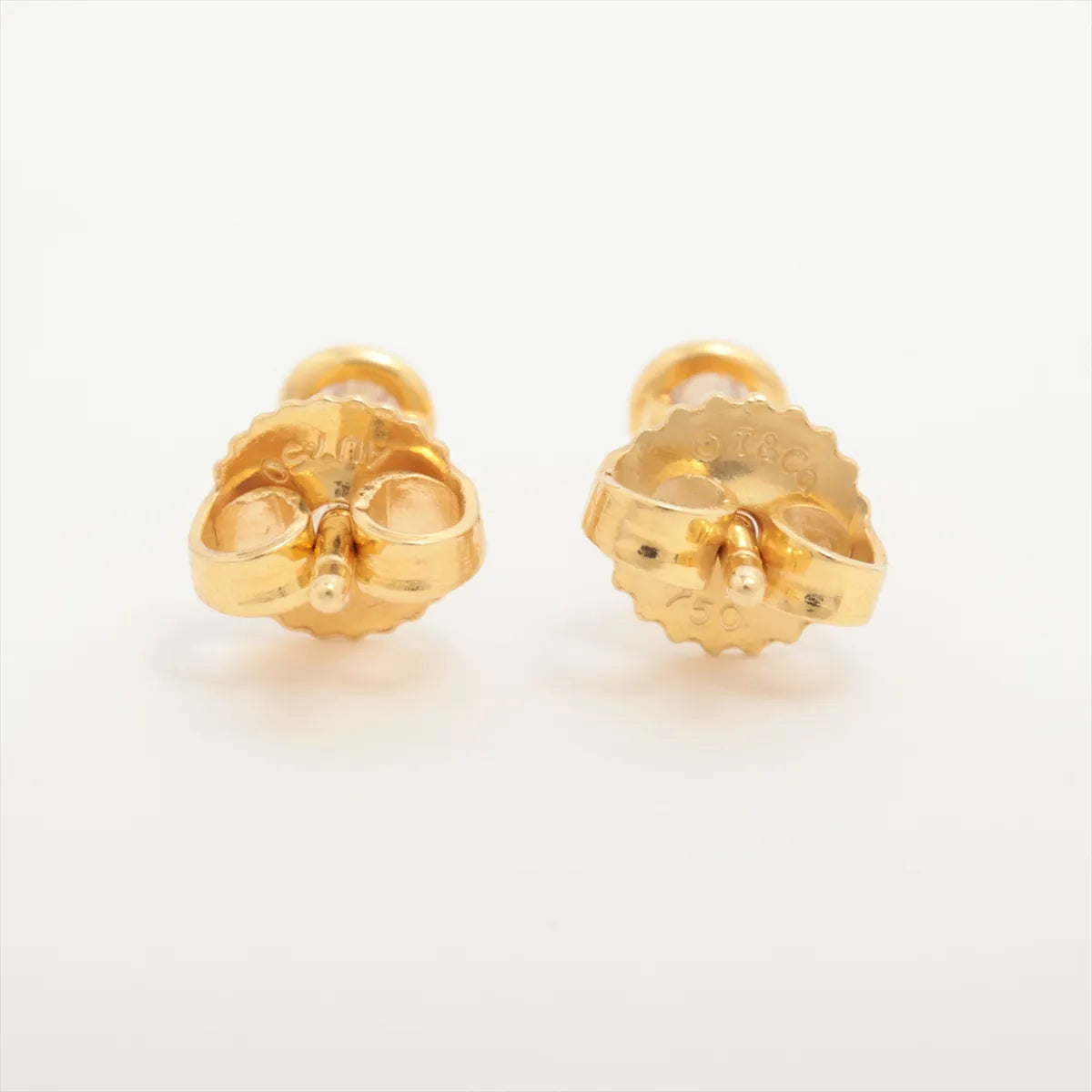 Tiffany & Co By the Yard Diamond Earring Yellow Gold