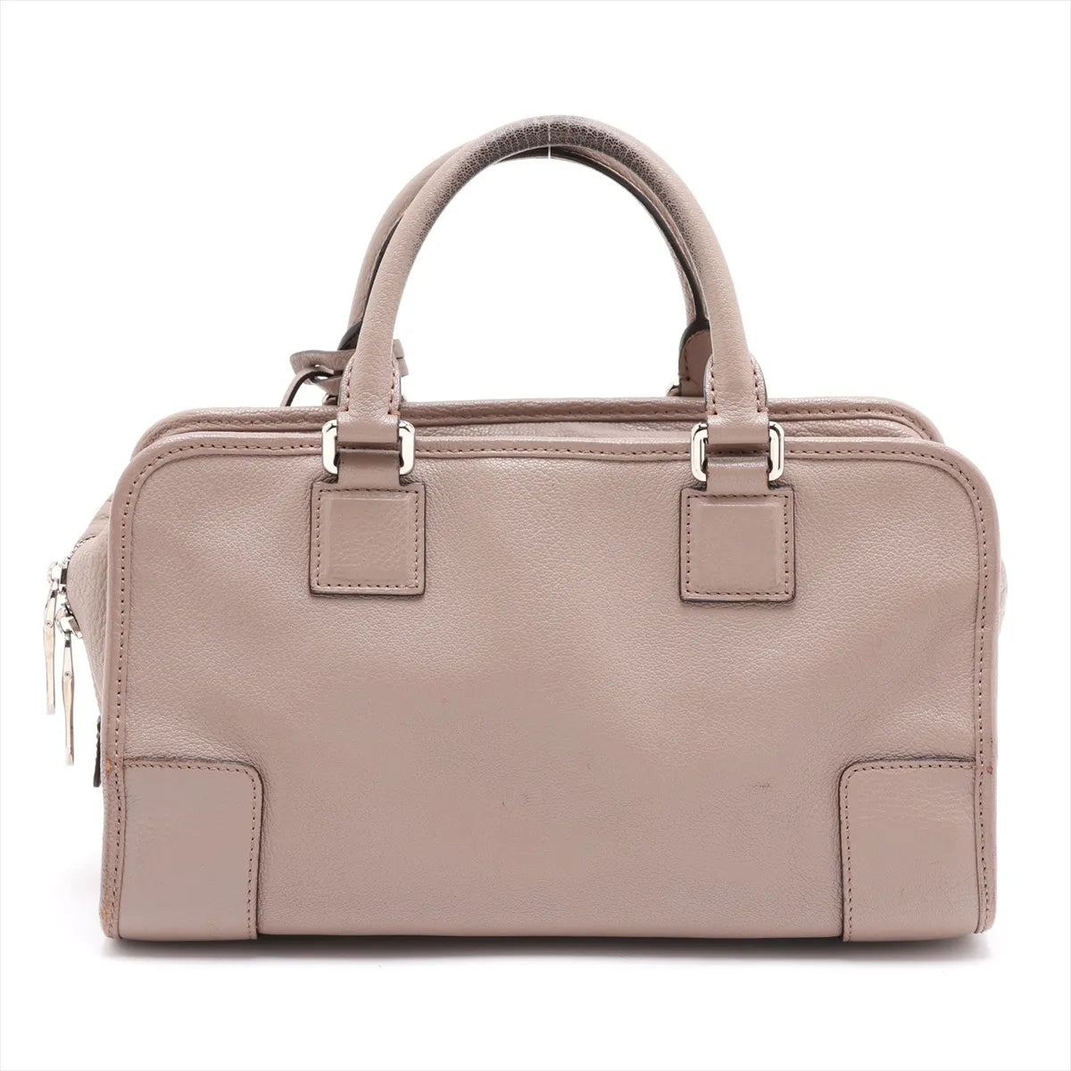 Loewe Amazona 28 Leather Handbag Beige