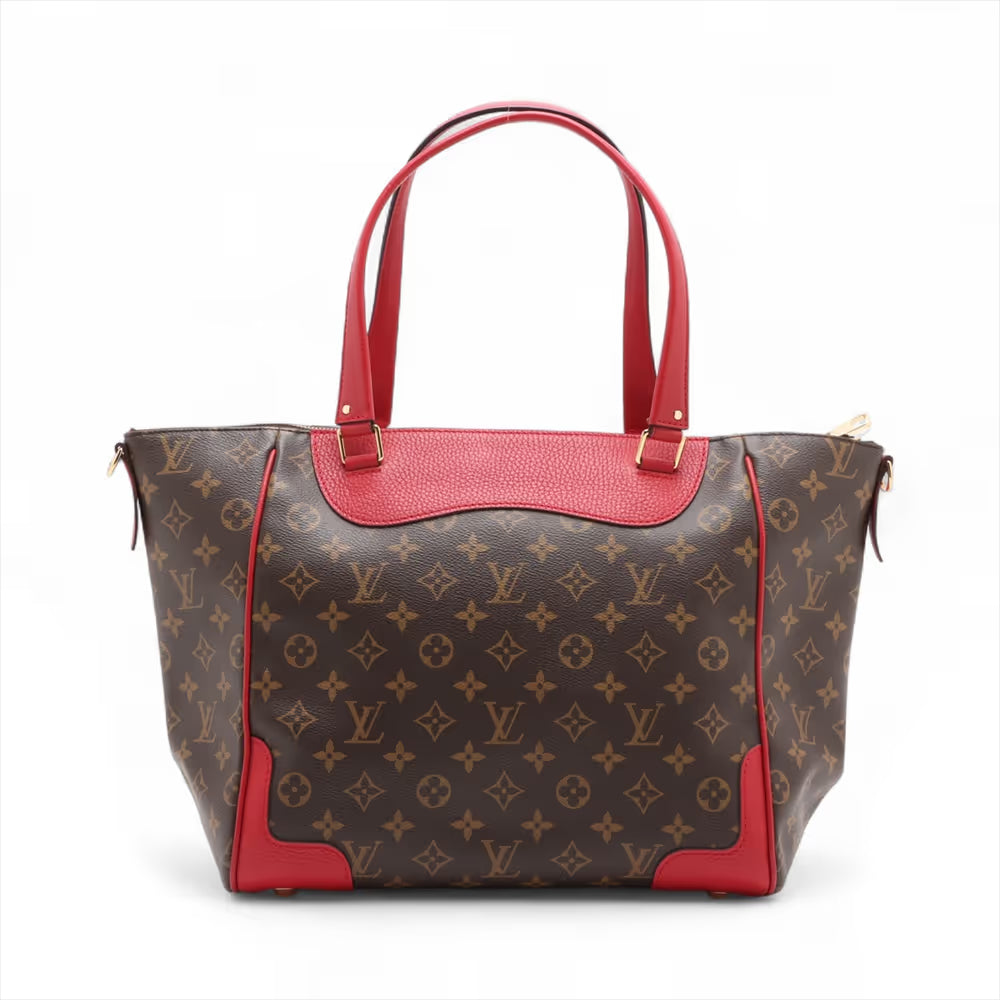 Louis Vuitton Monogram Estrela Brown x Red
