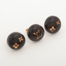 Load image into Gallery viewer, Louis Vuitton Sylvania Tigerwood Stud Earring