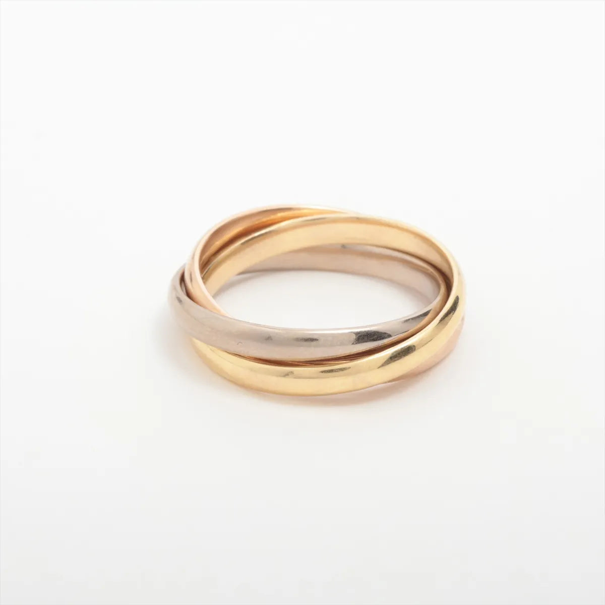 Cartier Trinity Ring Tricolor Yellow Gold x Rose Gold x White Gold