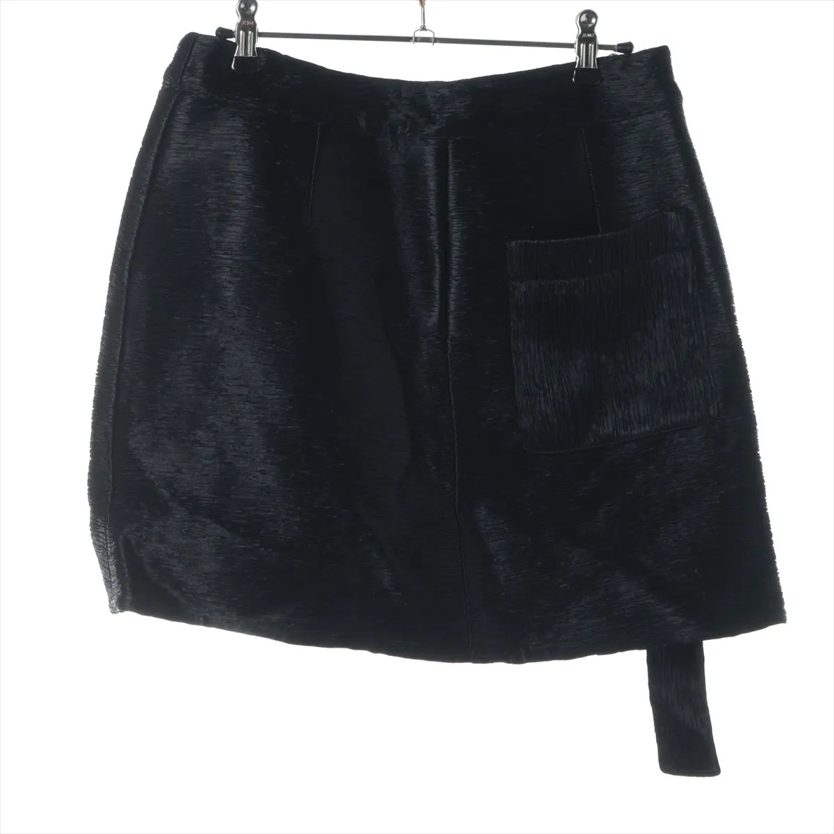 Louis Vuitton Acetate × Rayon Skirt Black