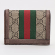 Load image into Gallery viewer, Gucci GG Supreme Ophidia Card Case Wallet