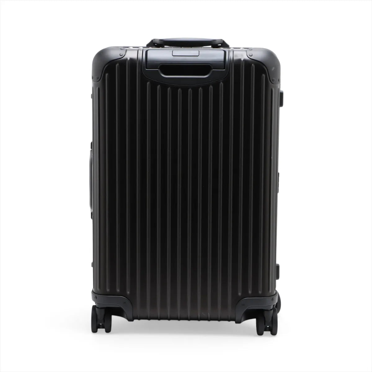 RIMOWA Check-in Aluminum Carry Case Black