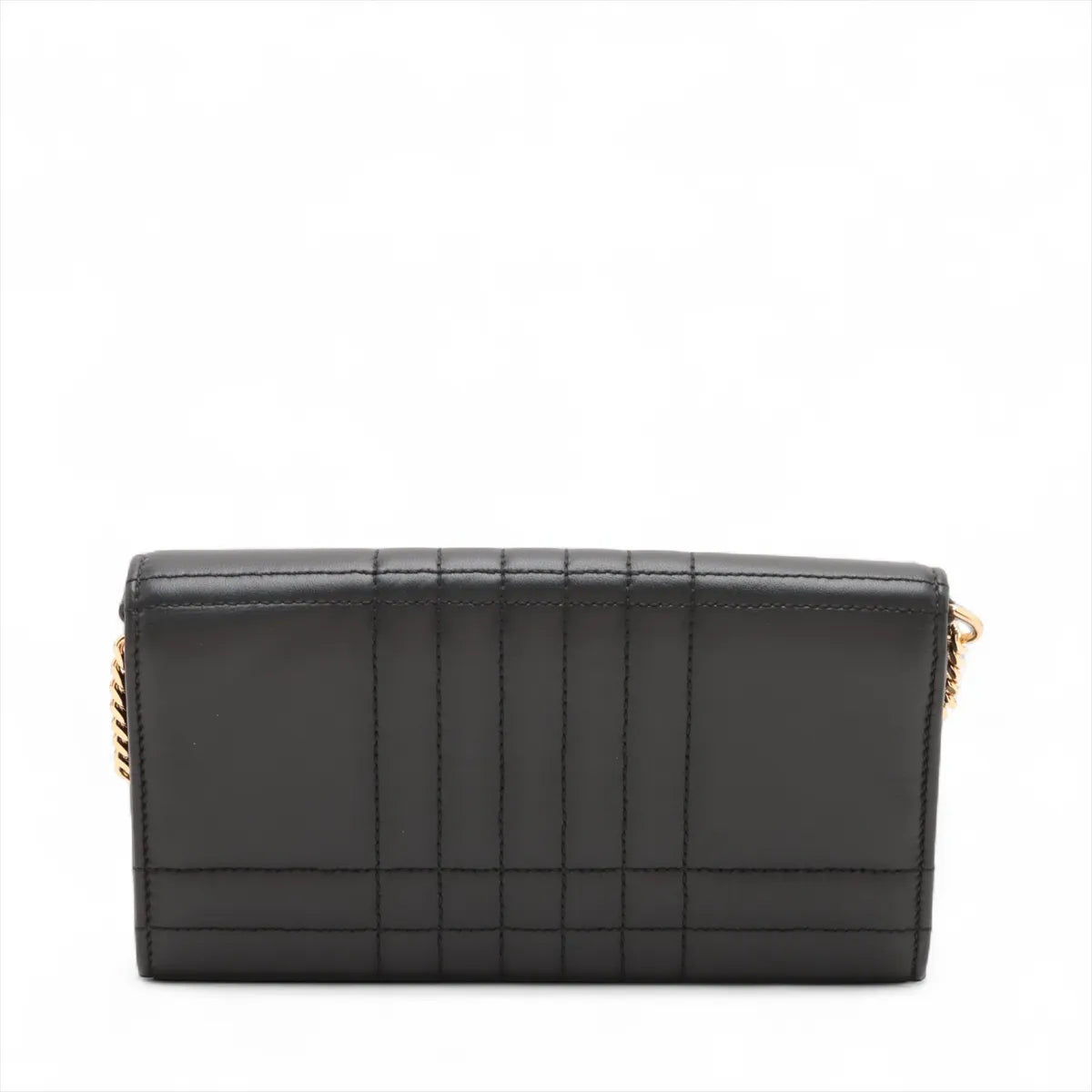 Burberry TB Quilted Lola Leather Chain Wallet Black * PREORDER *