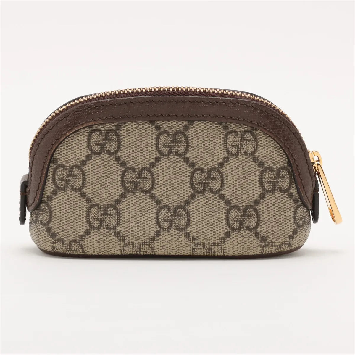 Gucci GG Supreme Leather Coin Purse Beige