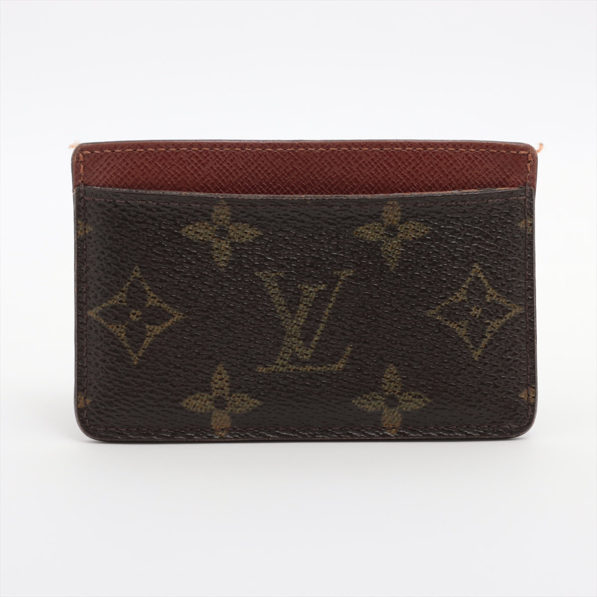 Louis Vuitton Monogram Card Case Brown