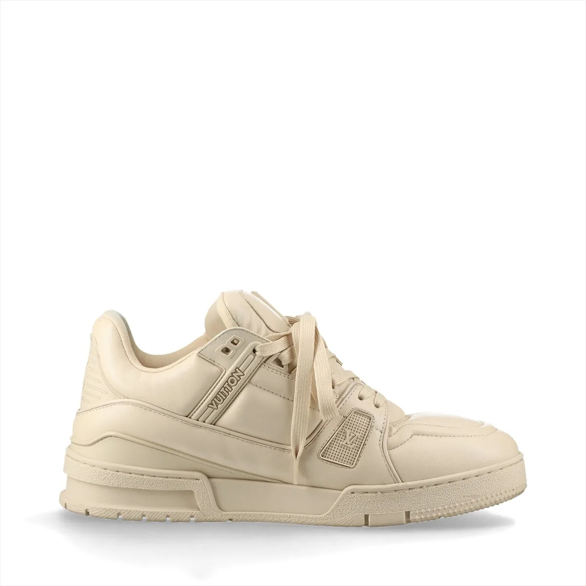 Louis Vuitton LV Trainer Leather Sneaker Beige