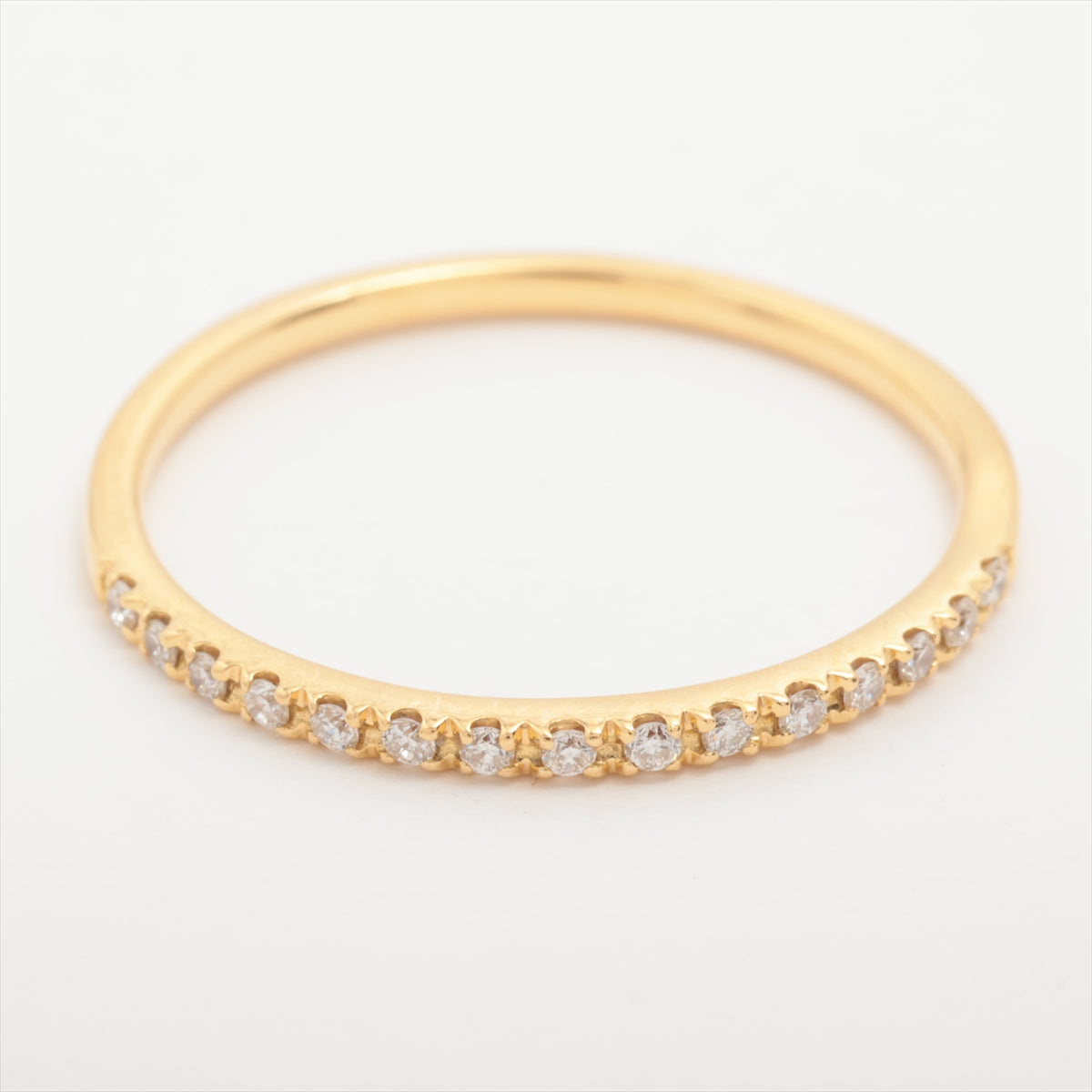 Star Jewelry Eternity Diamond Ring Yellow Gold