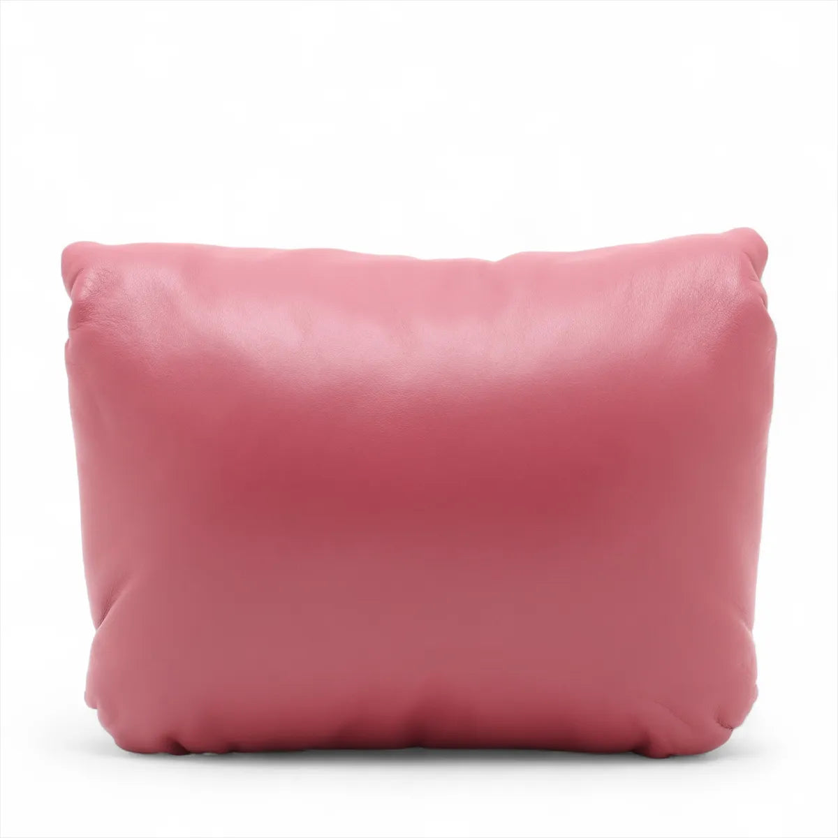 Loewe Puffer Leather Chain Shoulder Bag Pink