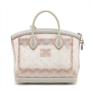 Louis Vuitton Monogram Transparent Mesh  Lockit White