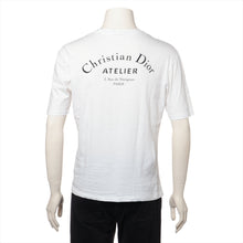 Load image into Gallery viewer, Dior Atelier Logo Cotton T-shirt White