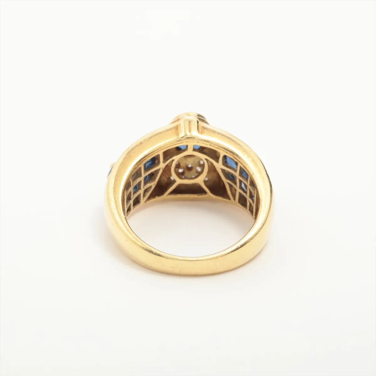 Sapphire Diamond Ring