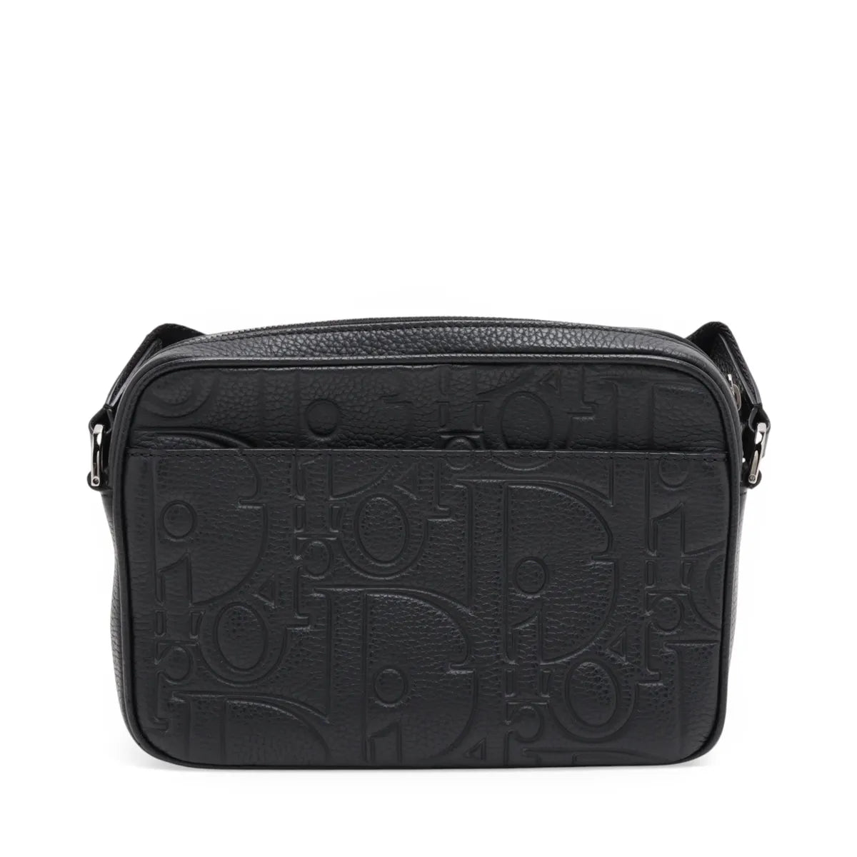 Dior Gravity Rider Zipped Messenger Bag Black