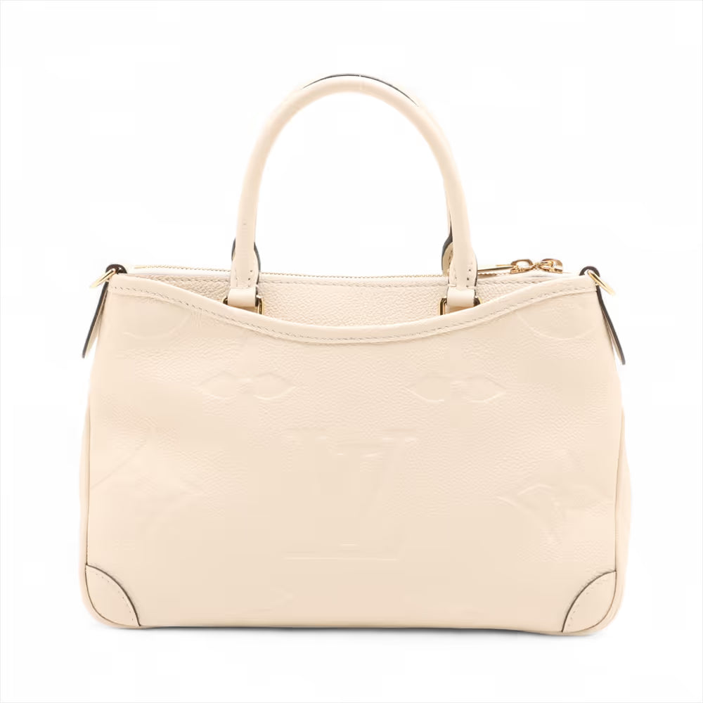 Louis Vuitton Monogram Empreinte Trianon PM White