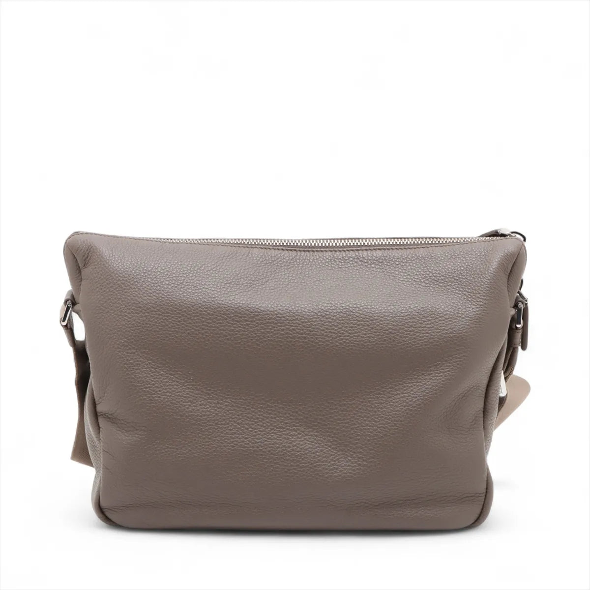 Prada Vitello Daino Leather Shoulder Bag Greige