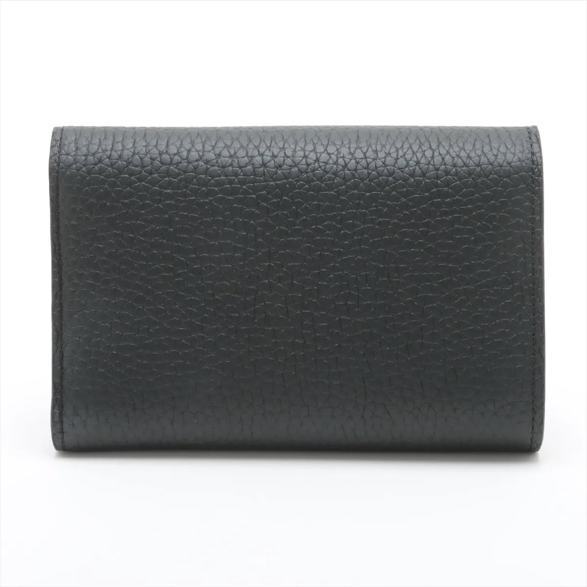 Louis Vuitton Taurillon Capucines Compact Wallet Noir × Hot Pink