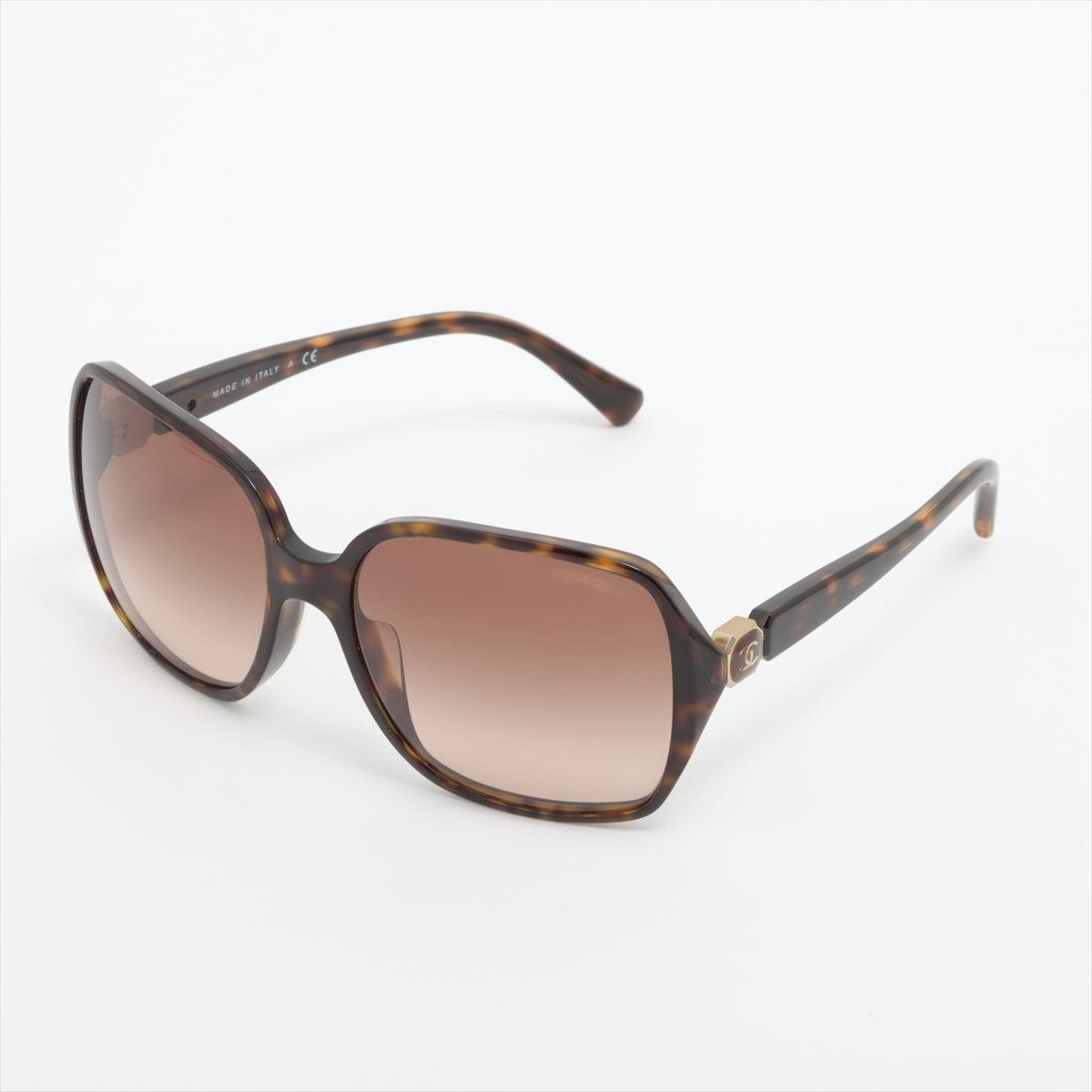 Chanel CC Logo Tortoise Sunglass