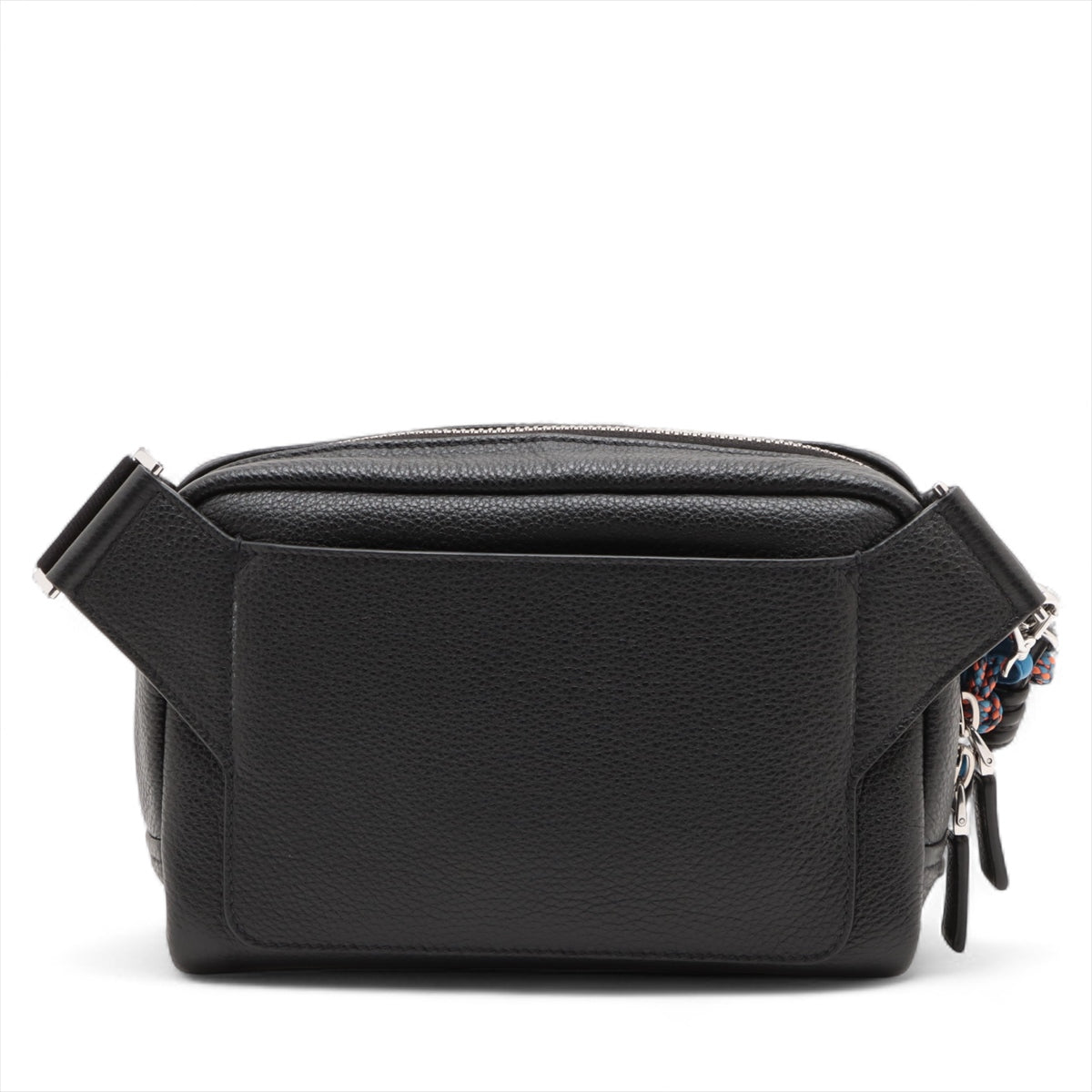 Prada Vitello Daino Leather Sling Bag Black with charm * PREORDER *