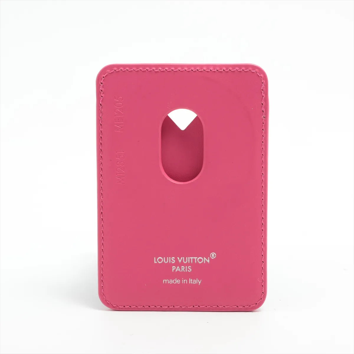 Louis Vuitton Monogram Magnetic Card Holder Pondichery Pink