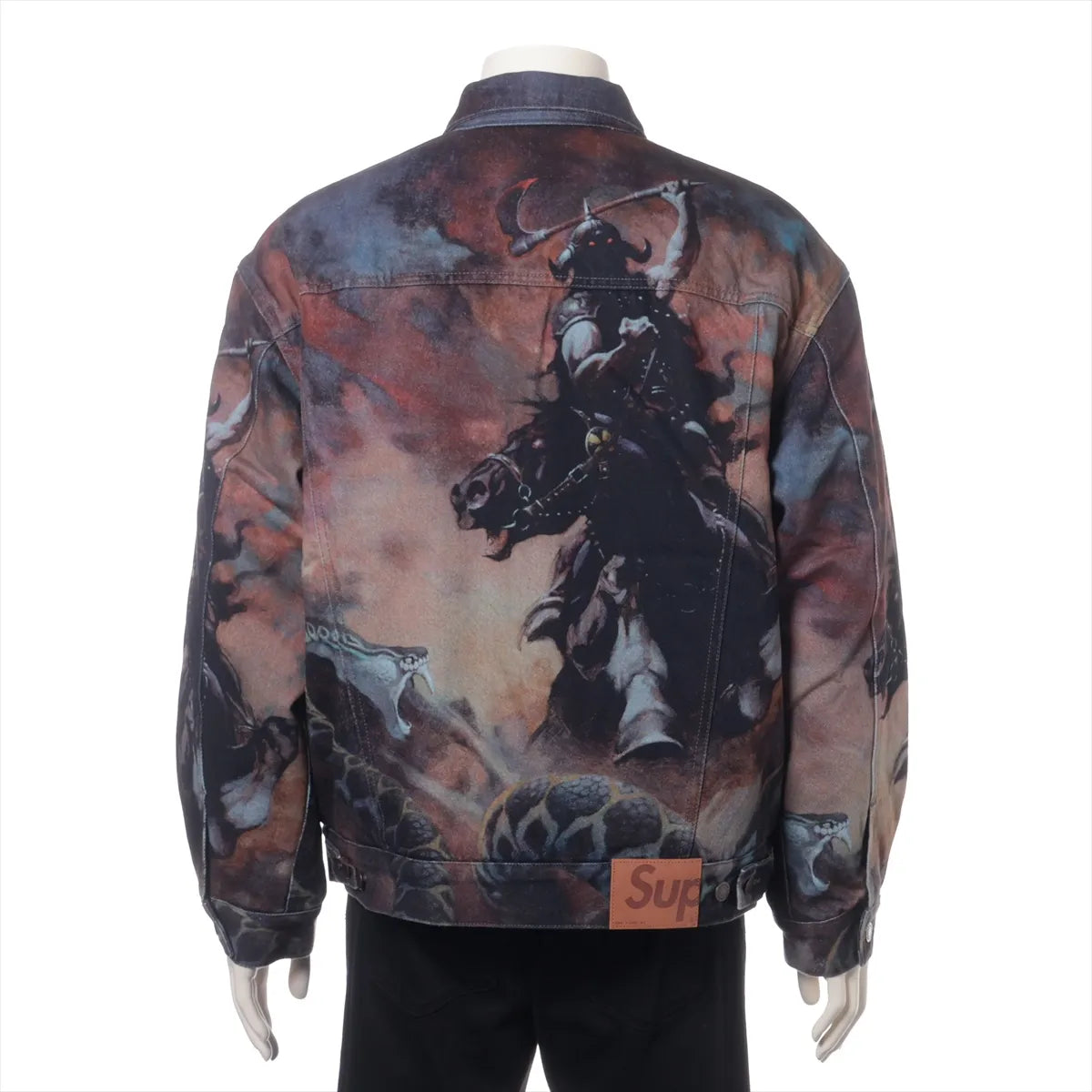 Supreme x Frank Frazetta Cotton Denim Jacket Multicolor