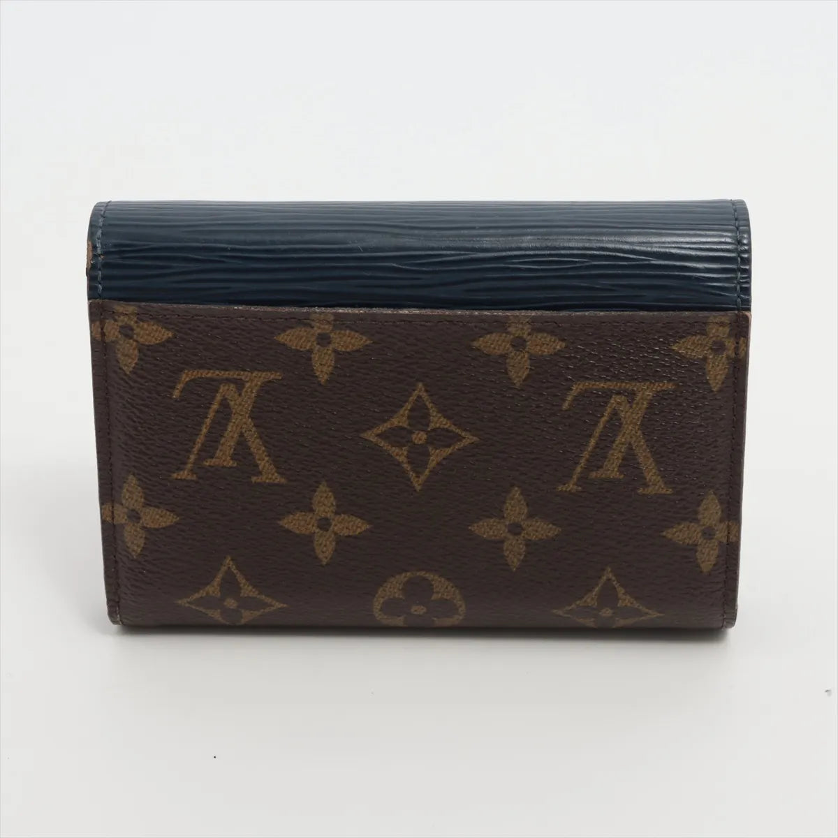 Louis Vuitton Monogram Epi Marie Lou Compact Wallet Blue