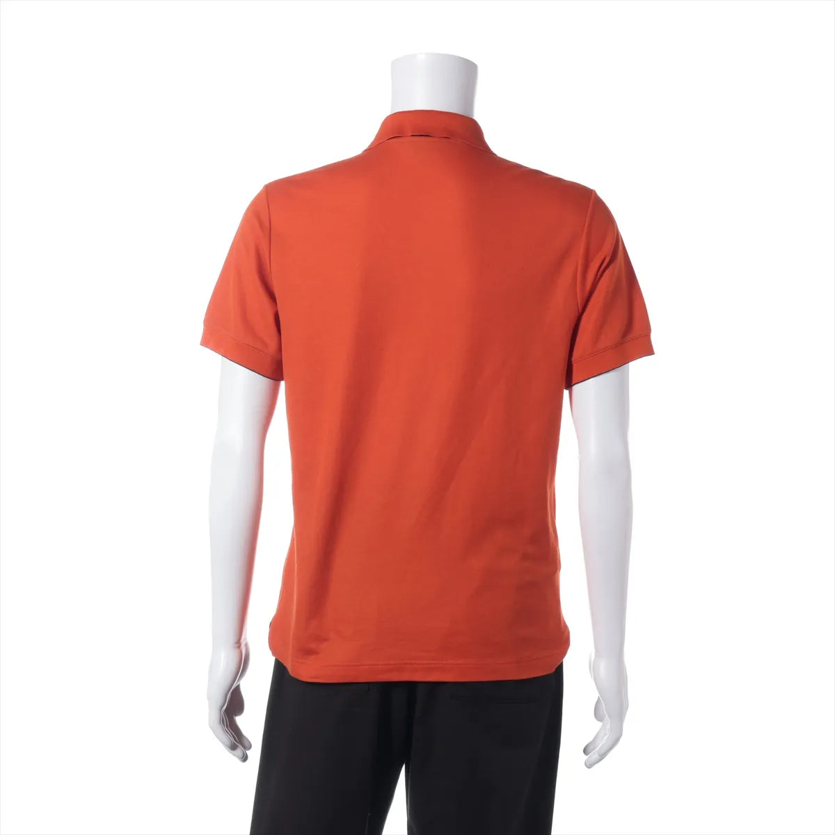 Hermes Cotton Polyester Polo Shirt Orange