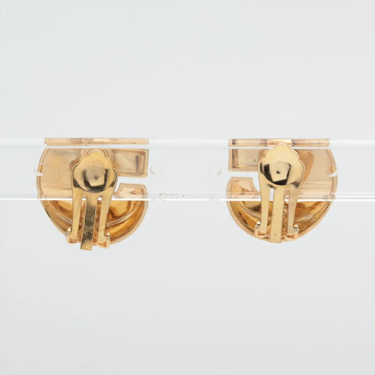 Christian Dior Logo Earrings