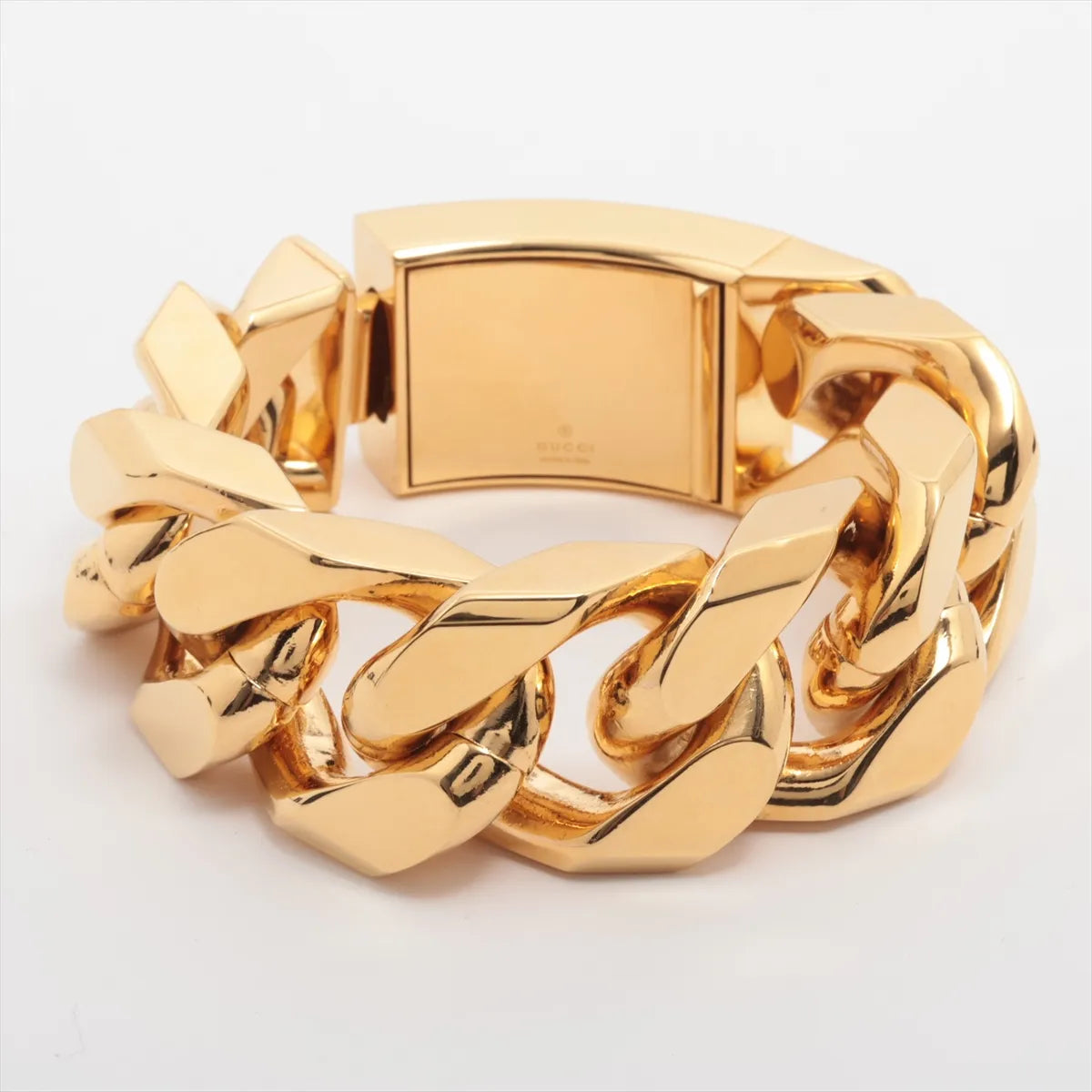 Gucci Logo Bar Chain Link Bracelet