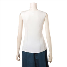 Load image into Gallery viewer, #1 Chanel CC Button Cotton Tank Top White