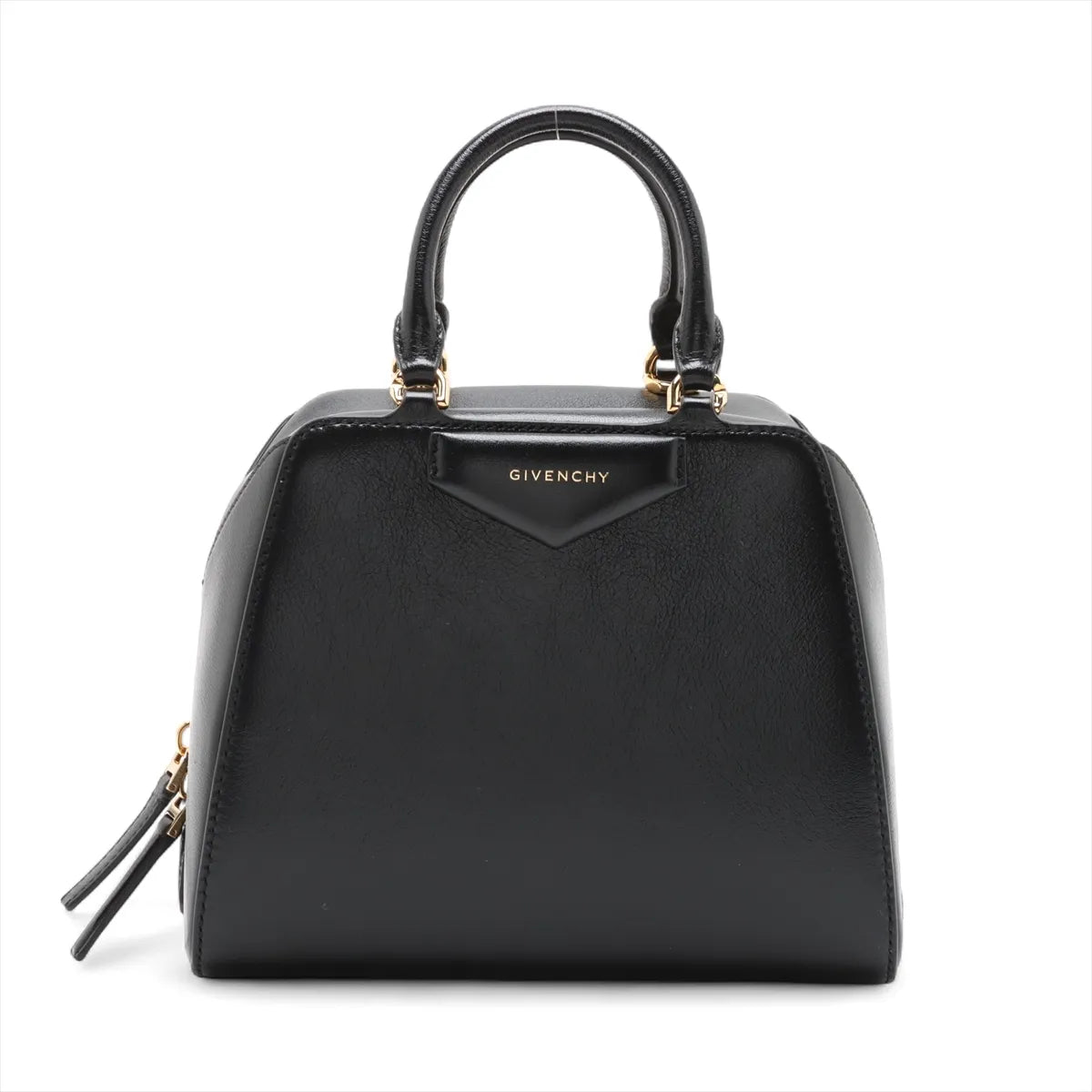 Givenchy Antigona Cube Leather Handbag Black