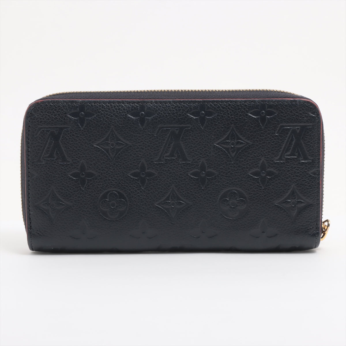 Louis Vuitton Monogram Empreinte Zippy Wallet Marine Rouge