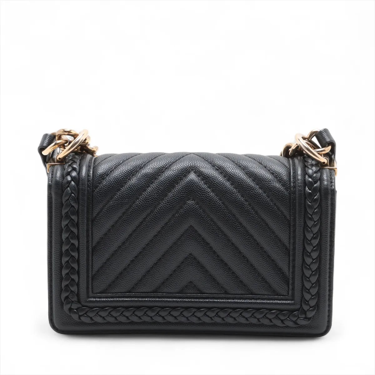 Chanel Boy Chanel 20 Small Chain Shoulder Bag Black