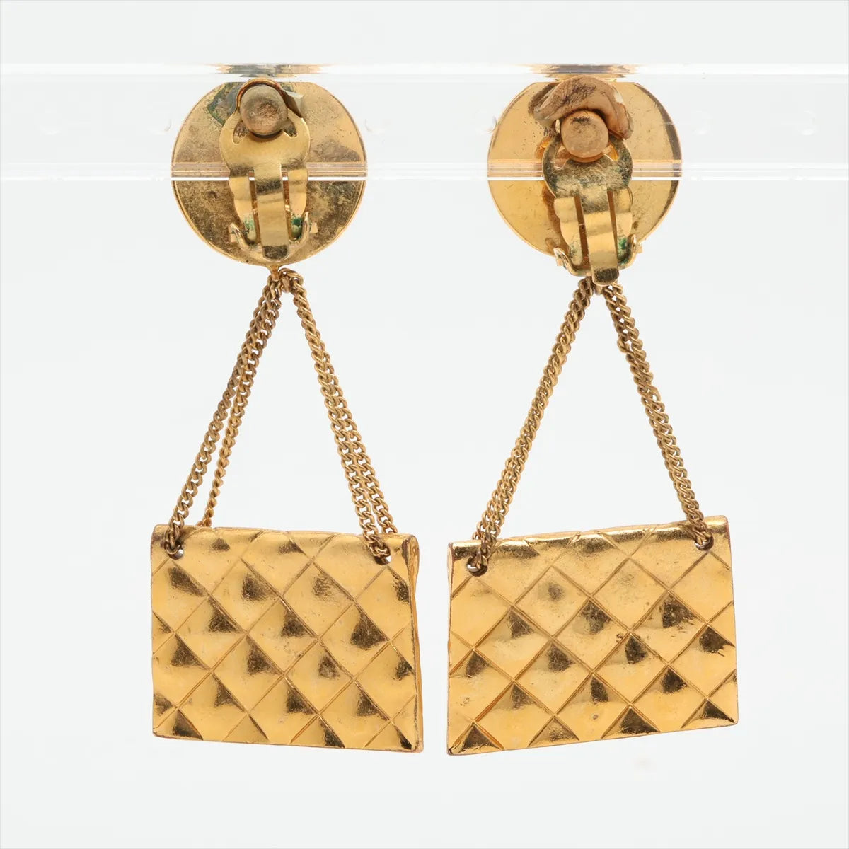 Chanel 31 Rue Cambon Flap Bag Dangling Clip-on Earring