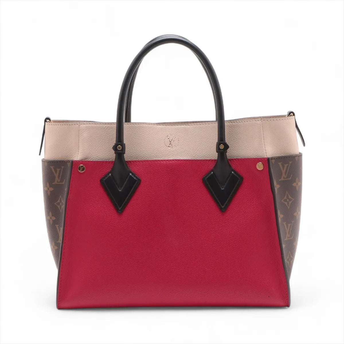 Louis Vuitton Monogram x Taurillon On My Side Red x Beige *PREORDER*