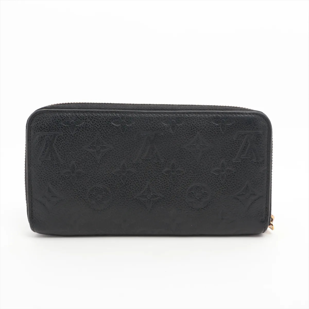 Louis Vuitton Monogram Empreinte Zippy Wallet Black