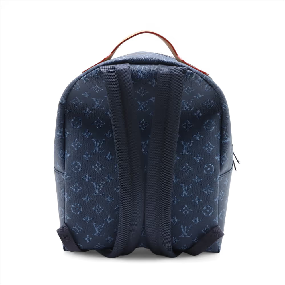 Louis Vuitton Monogram Heritage Discovery Backpack PM Blue