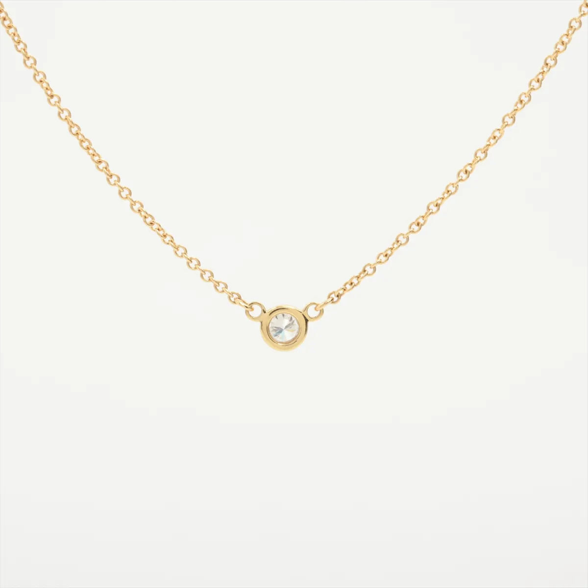 Tiffany & Co. By the Yard Diamond Necklace Yellow Gold